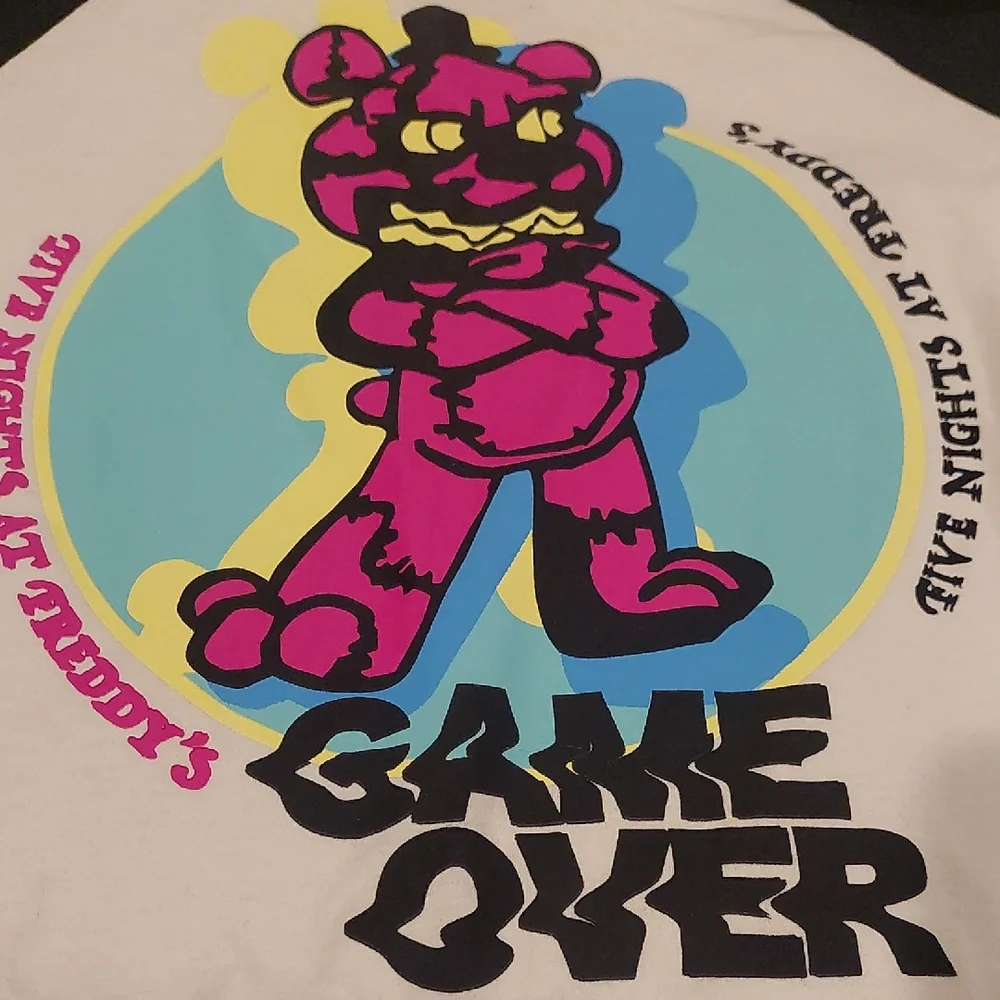 Five Nights At Freddy's Boy's Size Small 8 Shirt Top Tee Graphic Print Ragland